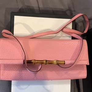 Gucci bamboo purse